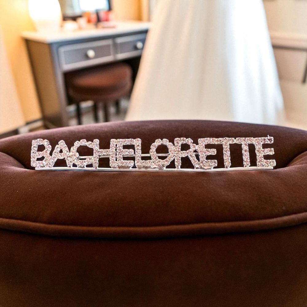 Elegant Rhinestone Bachelorette‎ Brooch NWT